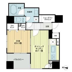 ライオンズ赤坂セントマークスの物件間取画像